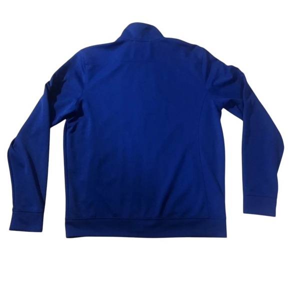 Under armor allseason gear loose full zip jacket men’s size L royal blue warm up - Picture 2 of 10